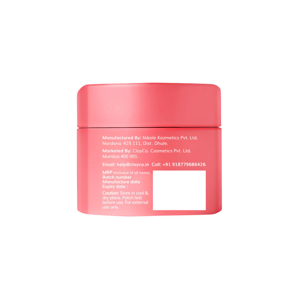 Clayco De Tan Brightening Rice Pudding Face Pack and Face Mask With AHA & BHA for Tan Removal