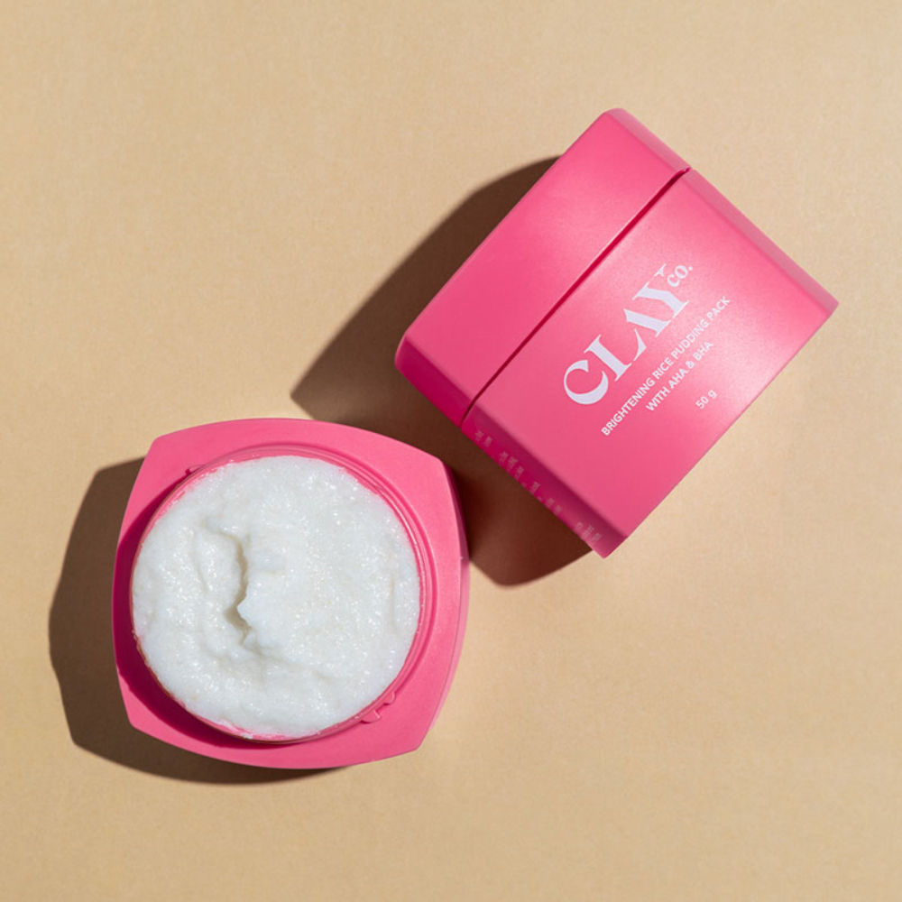 Clayco De Tan Brightening Rice Pudding Face Pack and Face Mask With AHA & BHA for Tan Removal