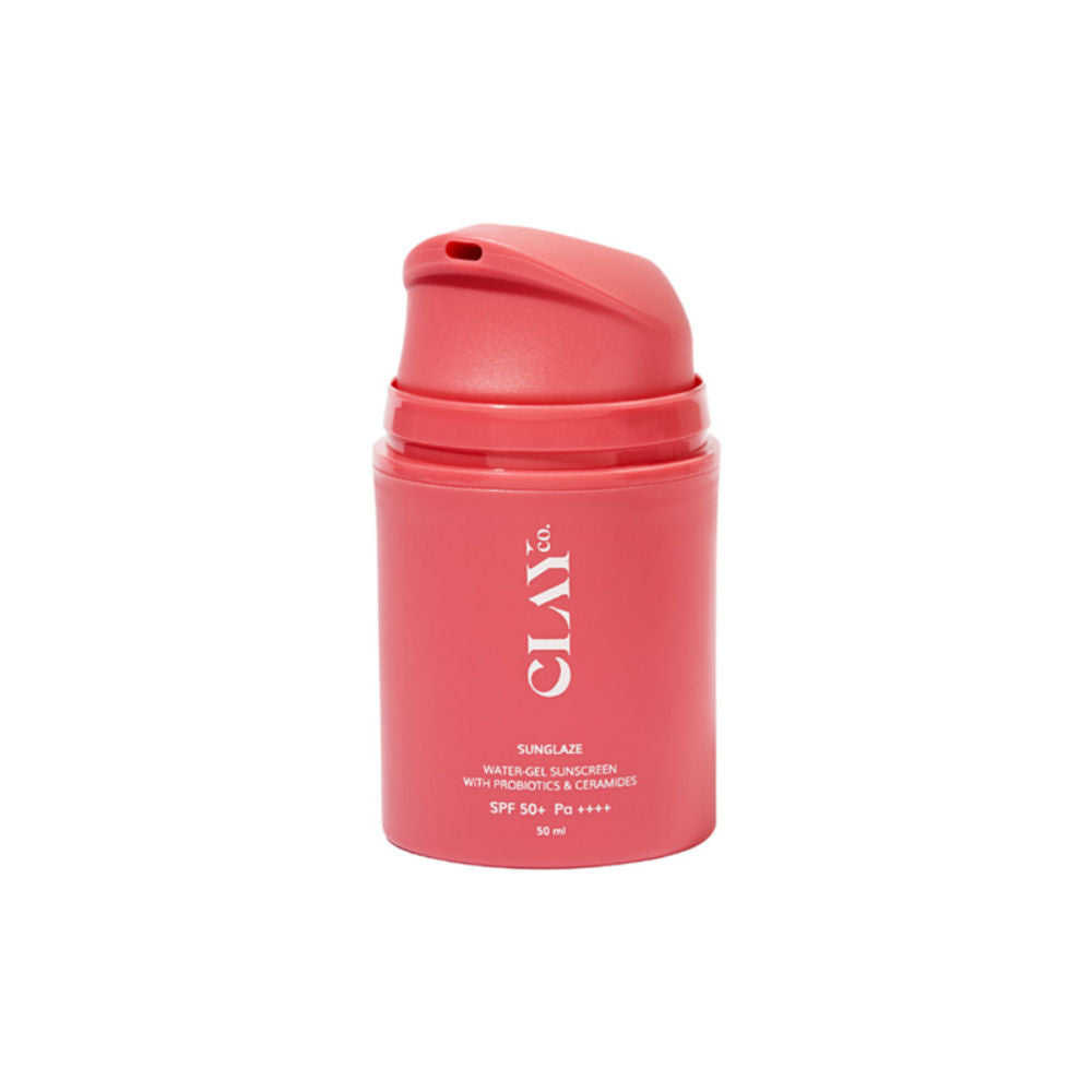 ClayCo Sunglaze Sunscreen SPF 50+ PA ++++ With Probiotic & Ceramides