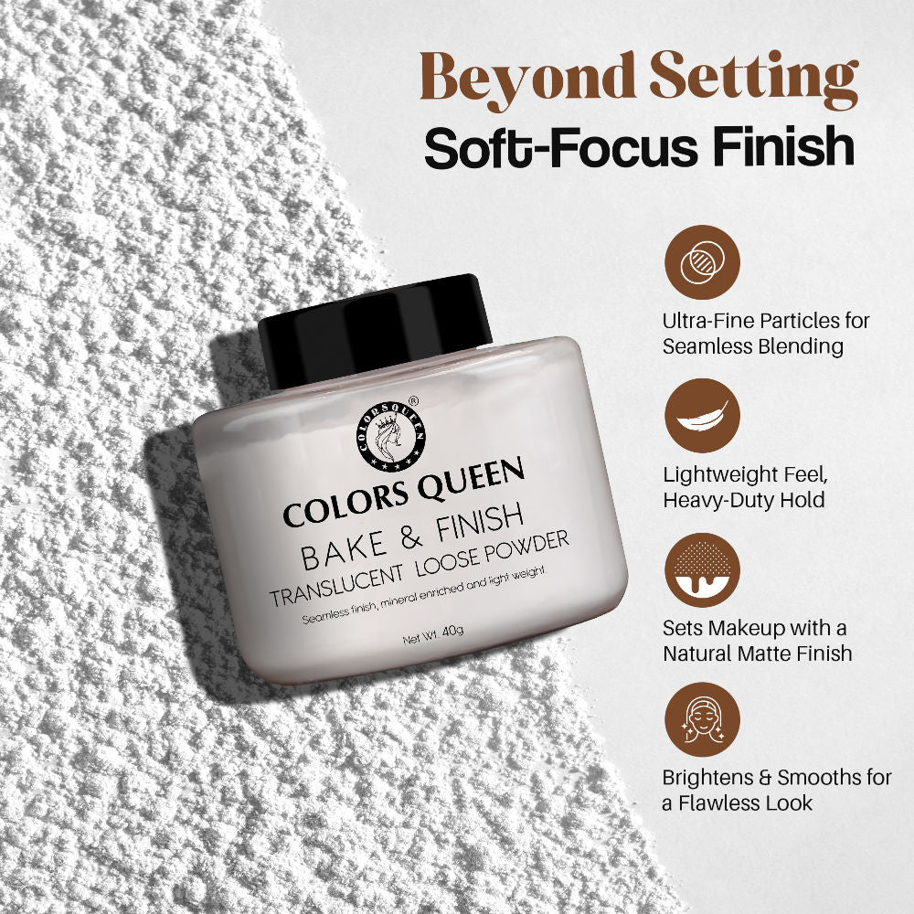 Colors Queen Bake & Finishing Loose Powder