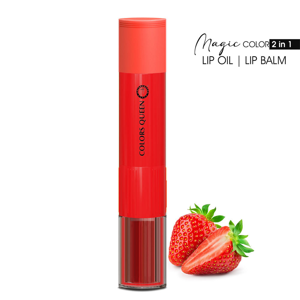 Colors Queen Magic Color 2-in-1 Lip Oil & Lip Balm