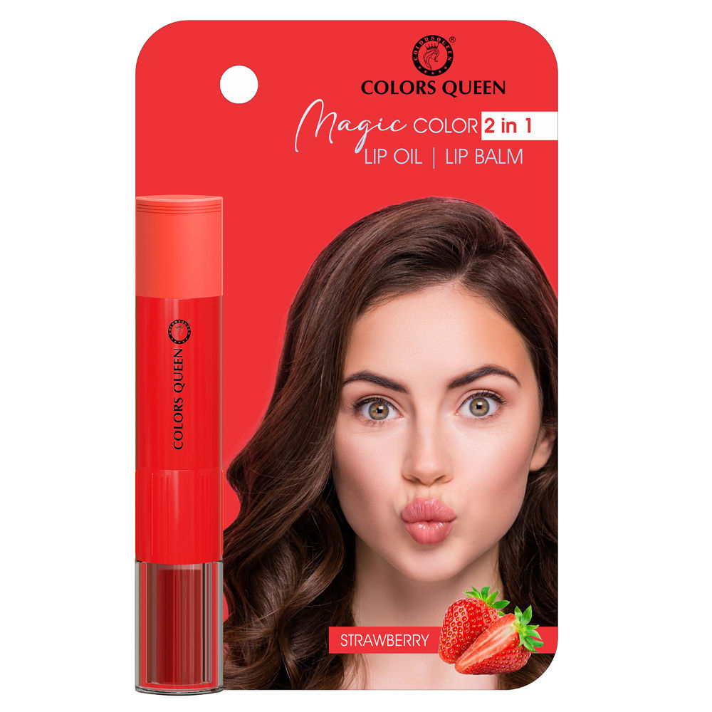 Colors Queen Magic Color 2-in-1 Lip Oil & Lip Balm