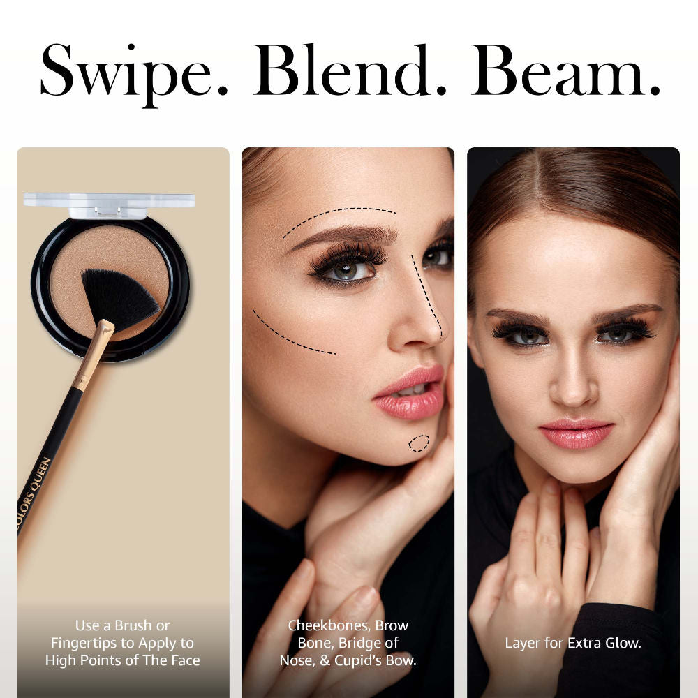 Colors Queen Master Chrome Mettalic Highlighter