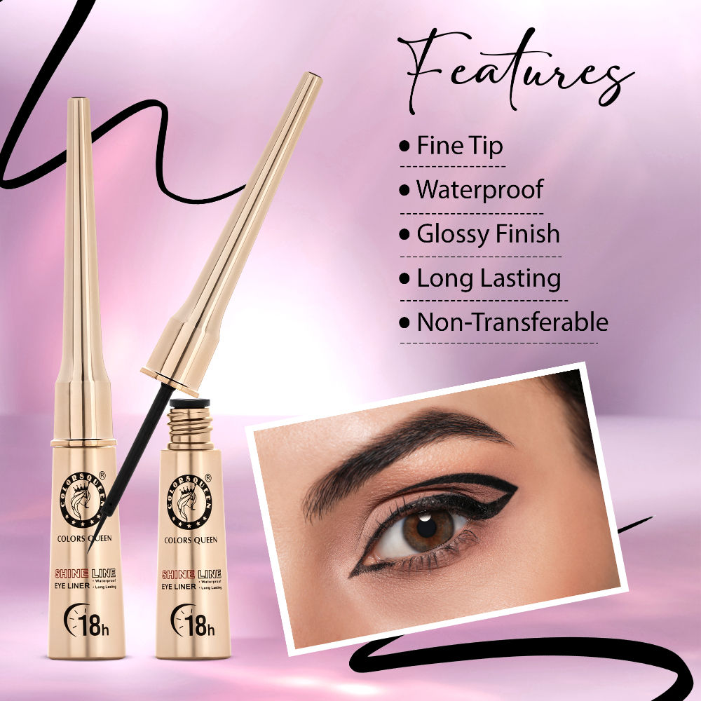 Colors Queen Shine Line Waterproof Eyeliner
