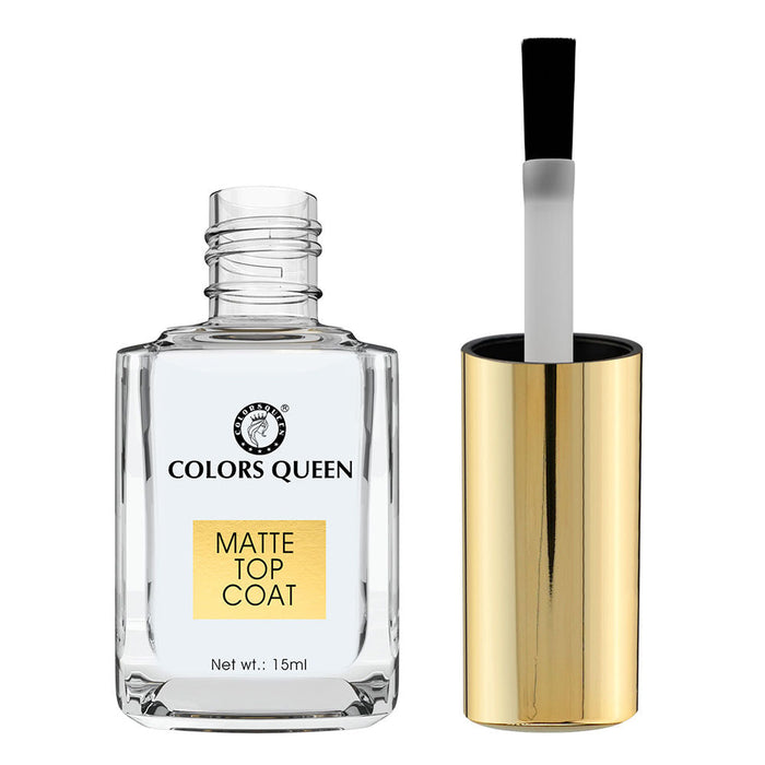 Colors Queen Matte Top Coat Nail Enamel Polish