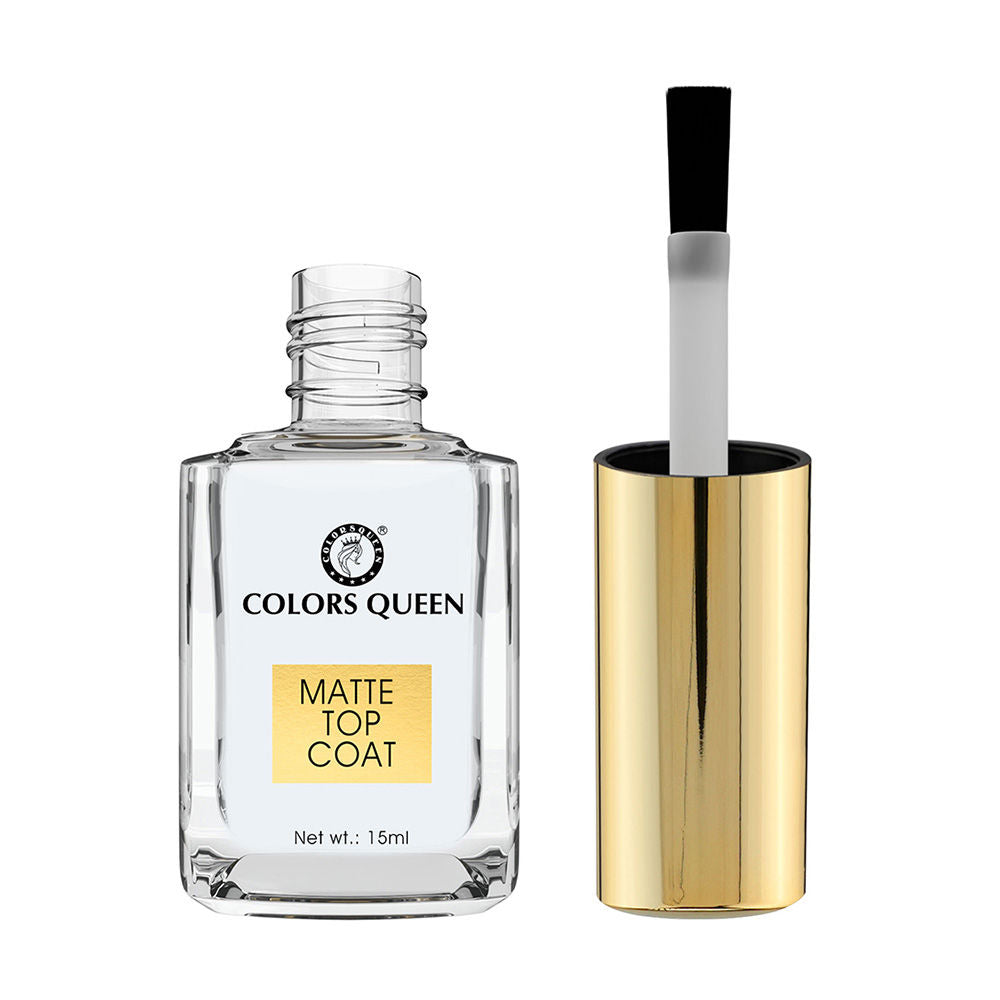 Colors Queen Matte Top Coat Nail Enamel Polish
