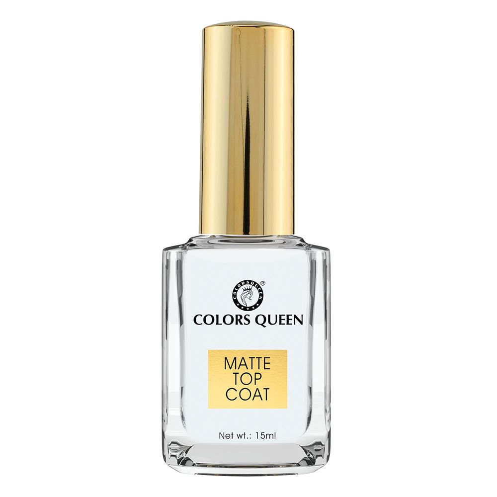 Colors Queen Matte Top Coat Nail Enamel Polish