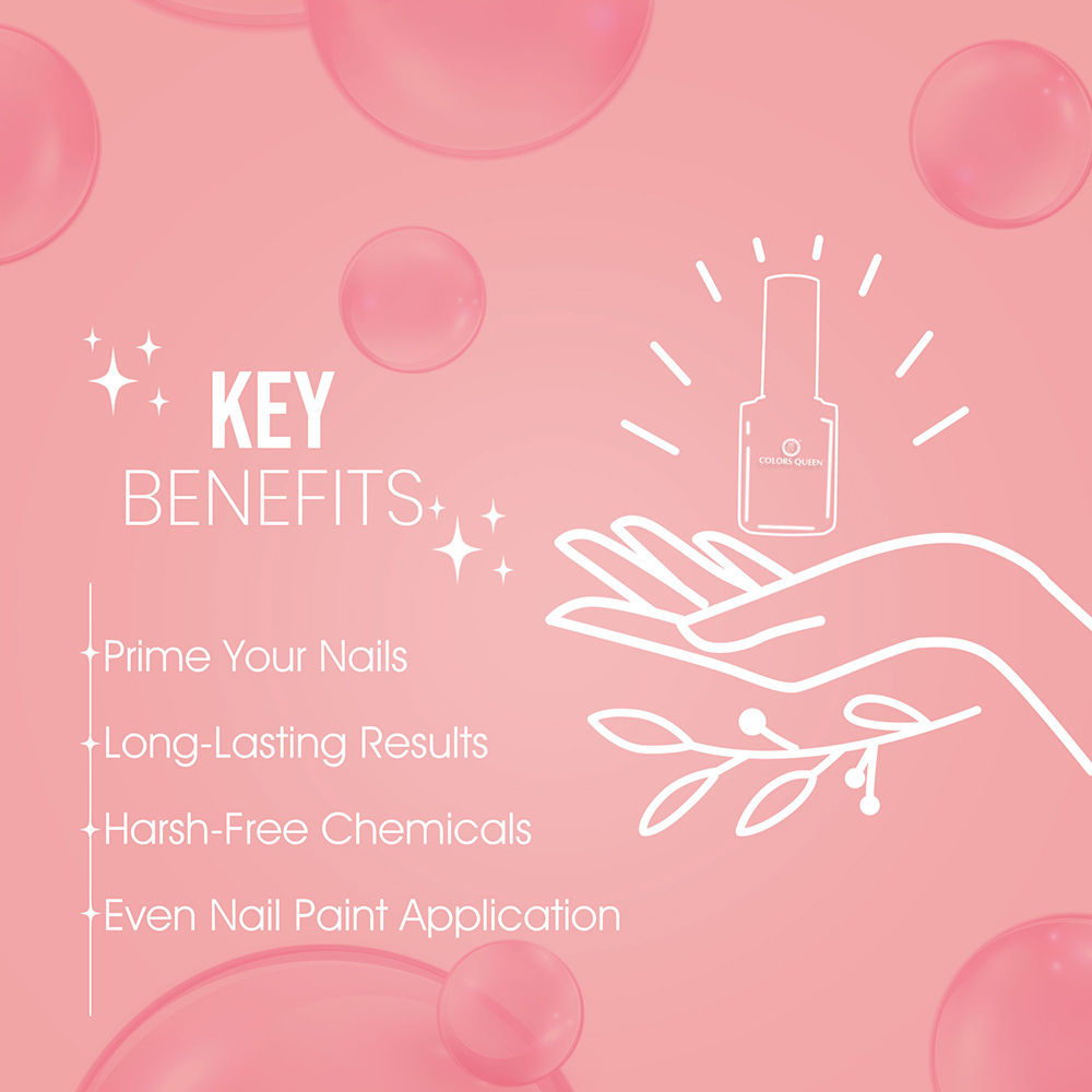 Colors Queen Vitamin E Base Coat Nail Enamel
