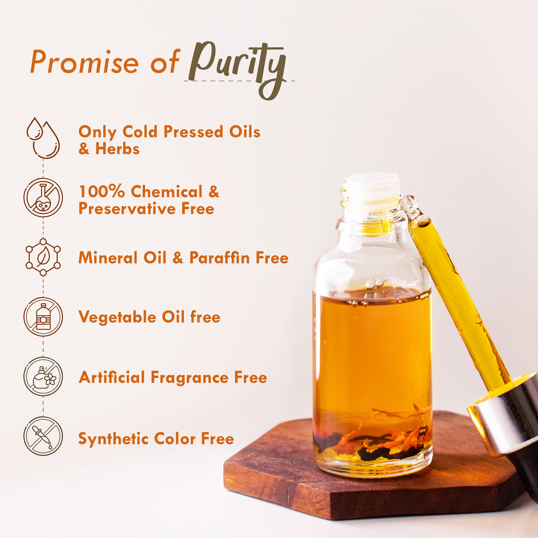 Nat Habit Pure Clove Tea Tree Face Oil For Oily Skin, Makeup Lightweight Facial Oil For Acne Control