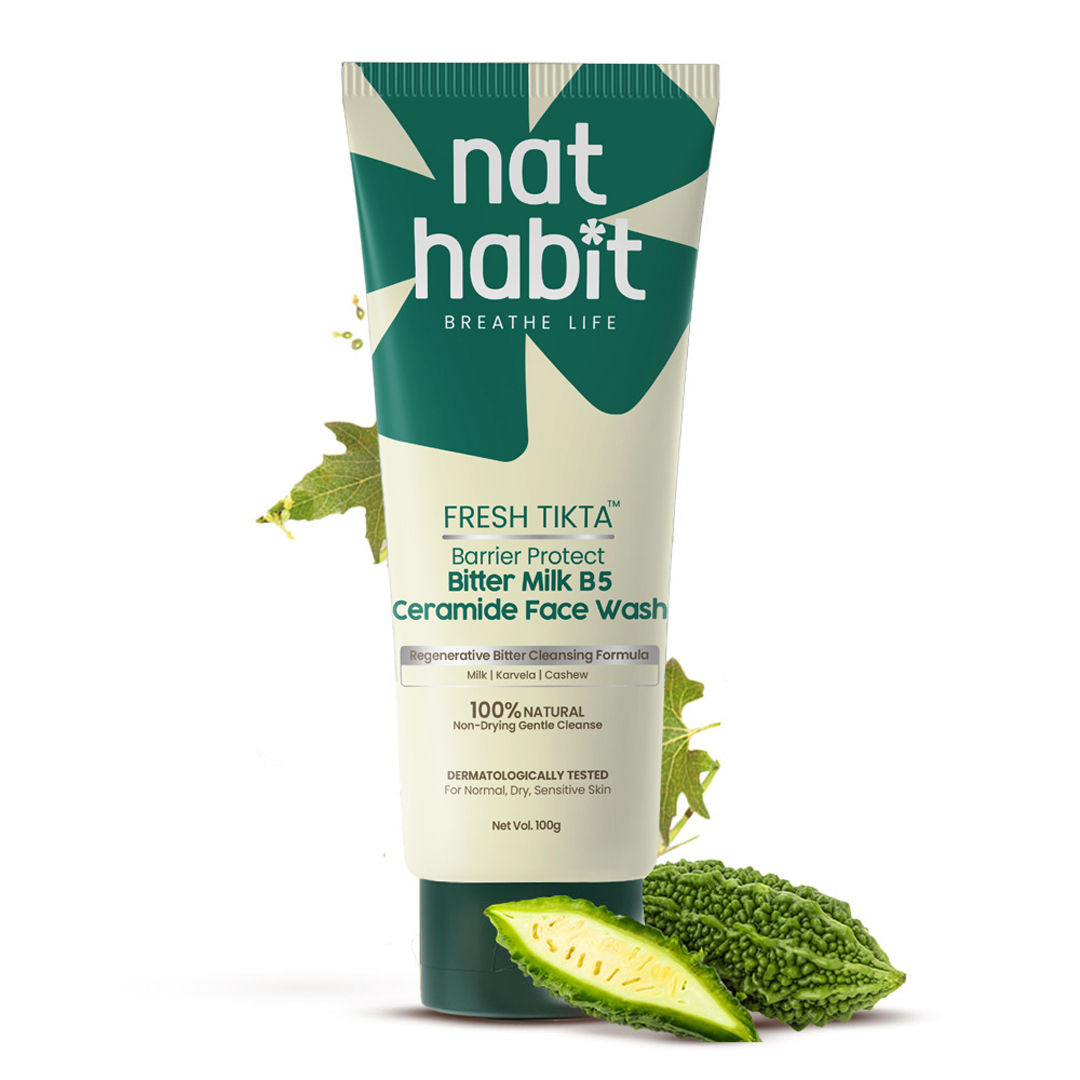 Nat Habit Purifying Bitter Milk Tikta Cream Face Wash