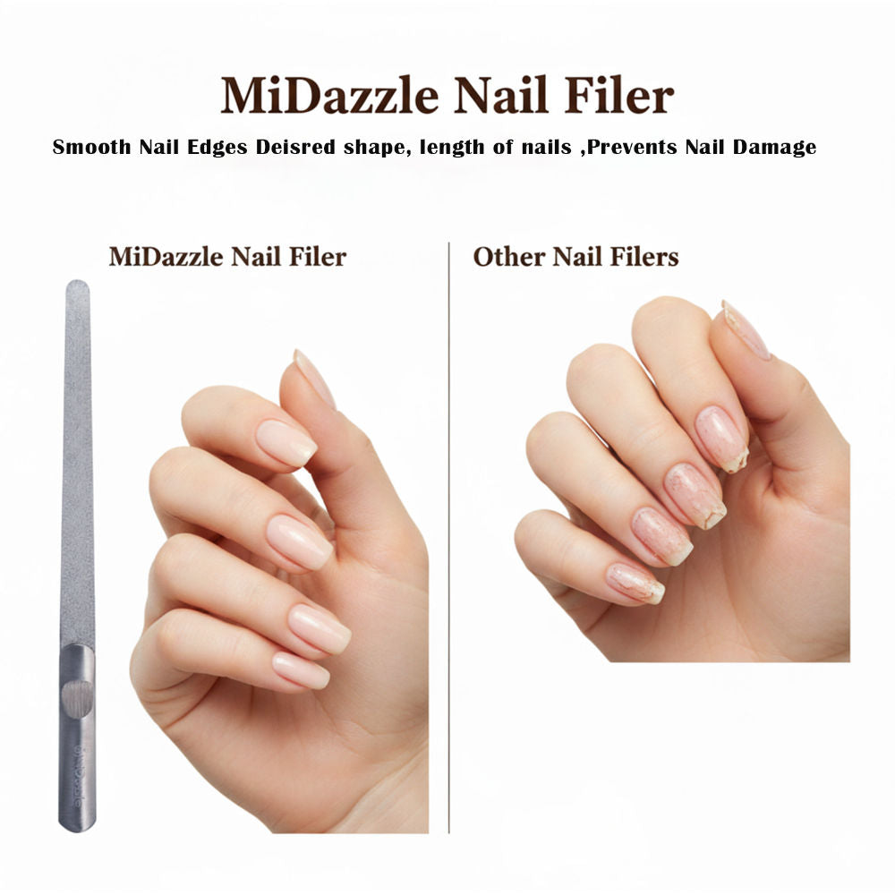 Midazzle Stainless Steel Nail Filer