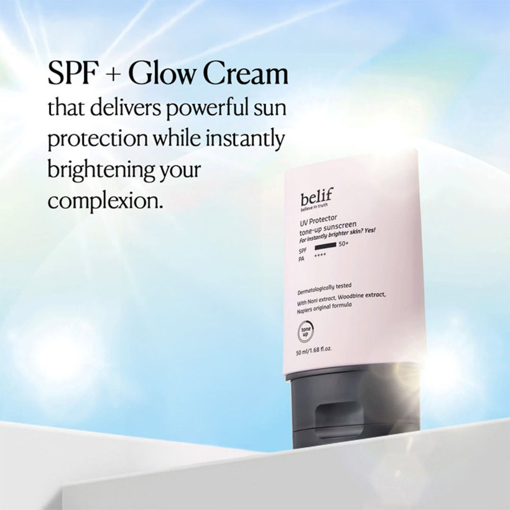belif UV Protector Tone-Up Sunscreen SPF 50+ PA++++