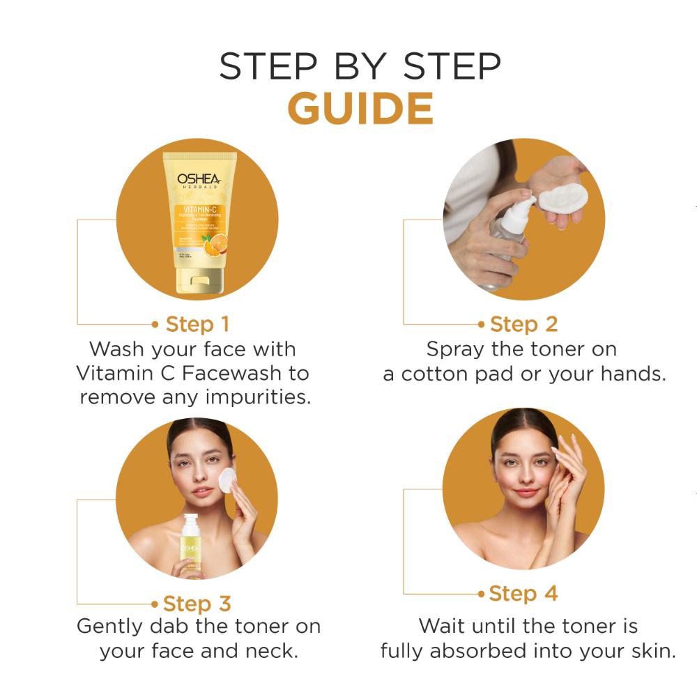 Oshea Herbals Vitamin-C Brightening & Illuminating Toner