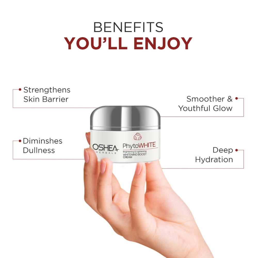Oshea Herbals Phytowhite Brightening & Lightening Whitening Boost Cream With SPF 25 PA+