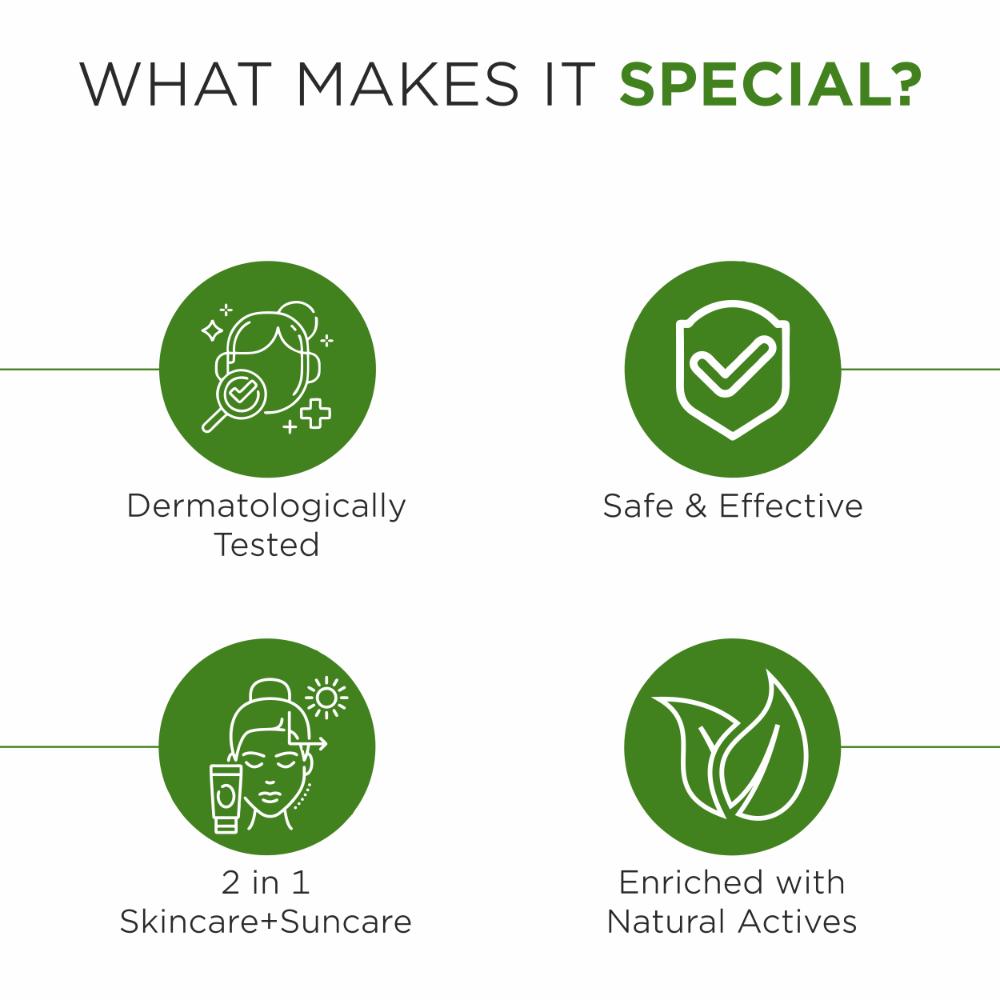 Oshea Herbals Phytoderma 1% Salicylic Acid SPF 50 PA+++ Sunscreen Gel