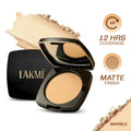 Lakme Forever Matte Compact, Smooth Finish, Lasts For 12 Hrs, Even Toned Look
