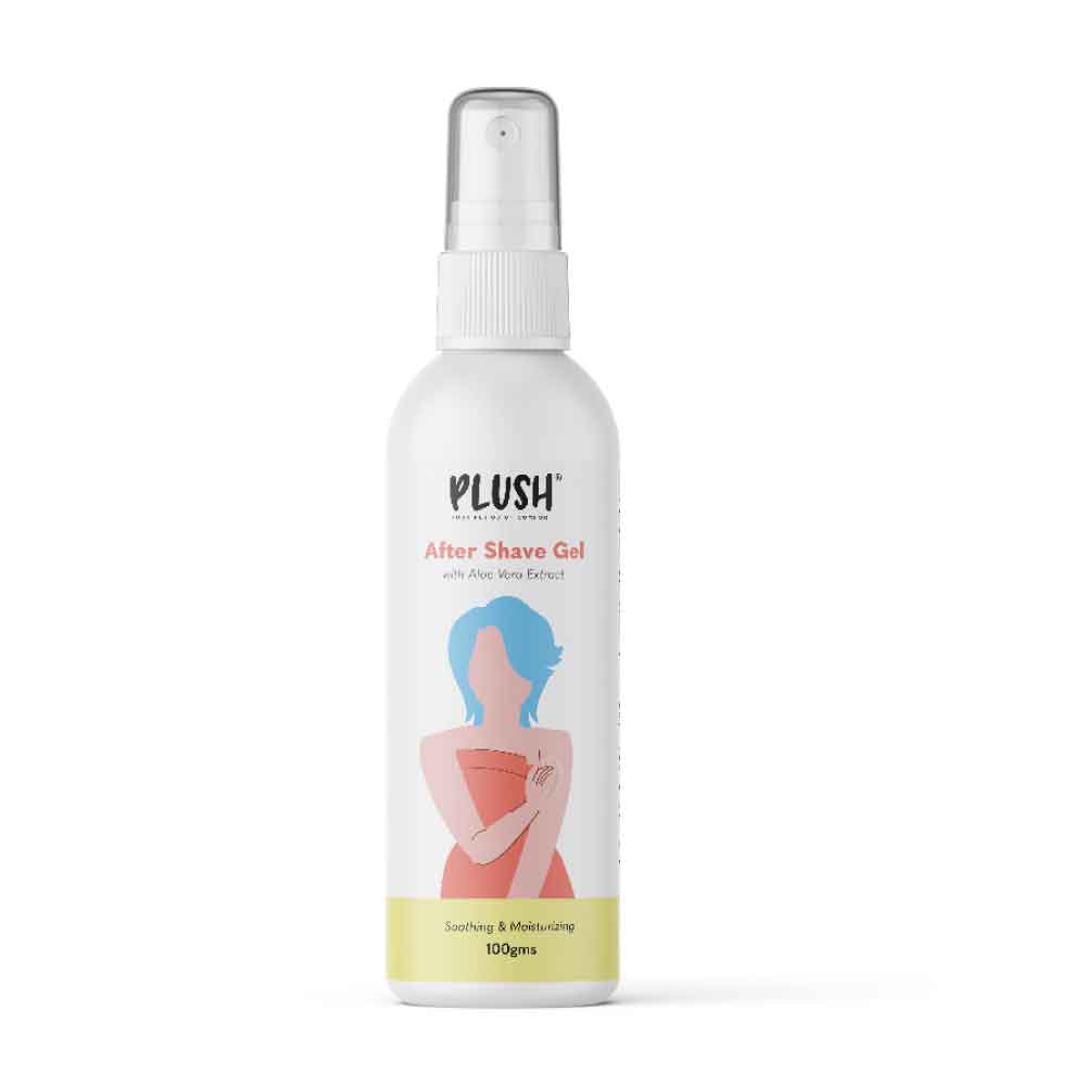 Plush After Shave Gel For Women With Aloe Vera Extract