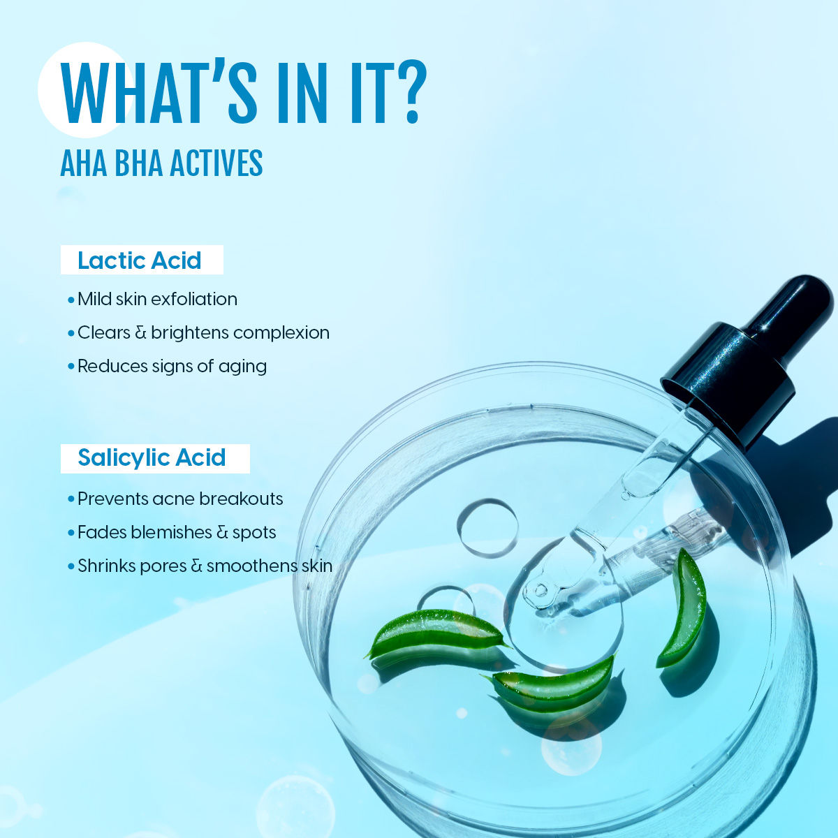 Matra Korean Glass Skin Serum With Salicylic Acid & Lactic Acid For Spotless Glow & Anti Aging