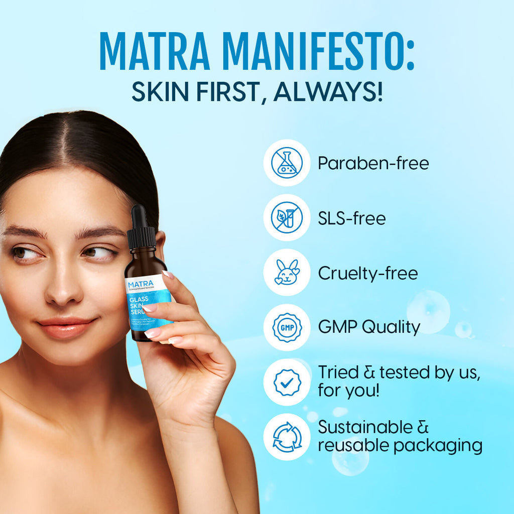Matra Korean Glass Skin Serum With Salicylic Acid & Lactic Acid For Spotless Glow & Anti Aging