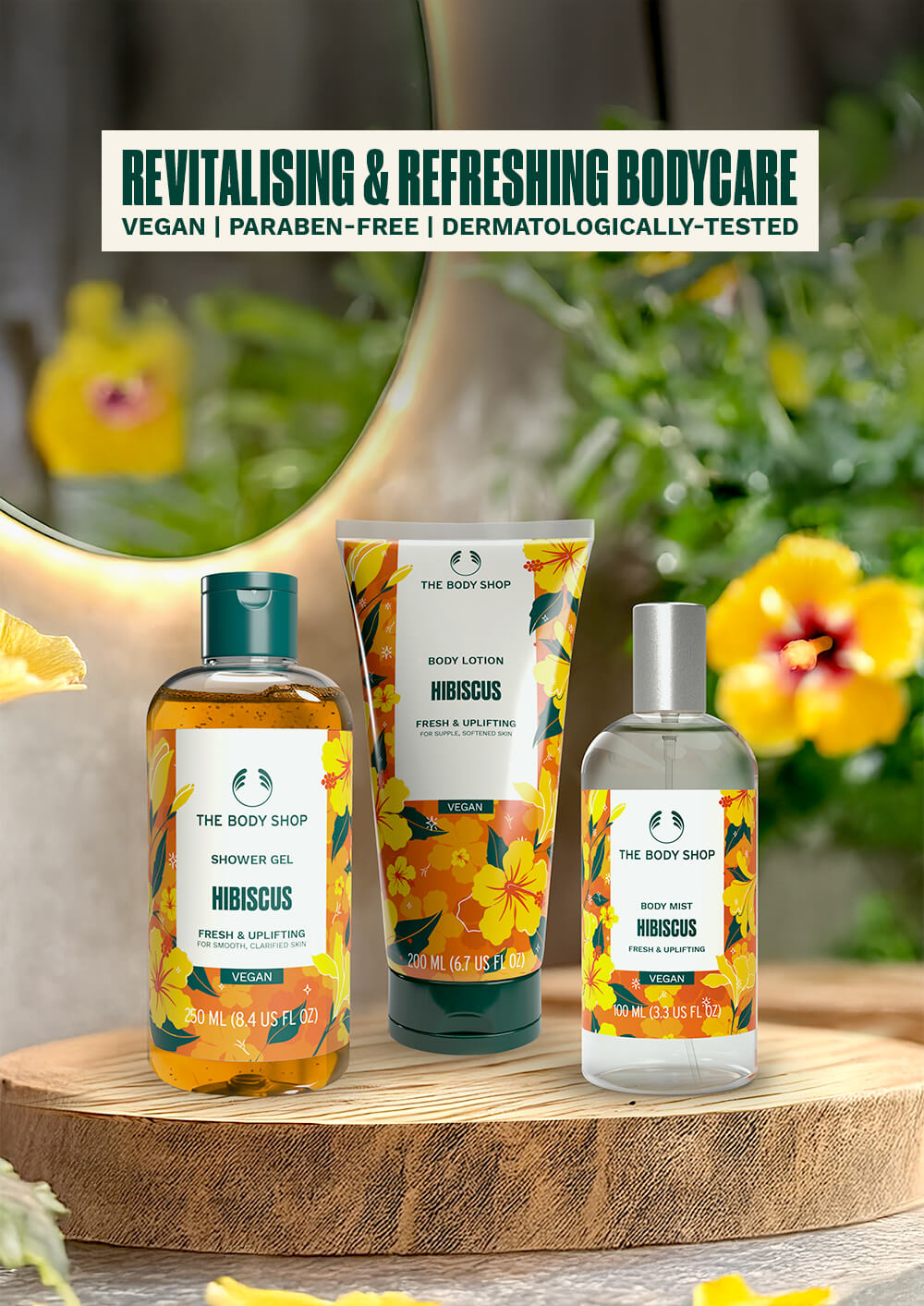 The Body Shop The India Edit Hibiscus Body Lotion