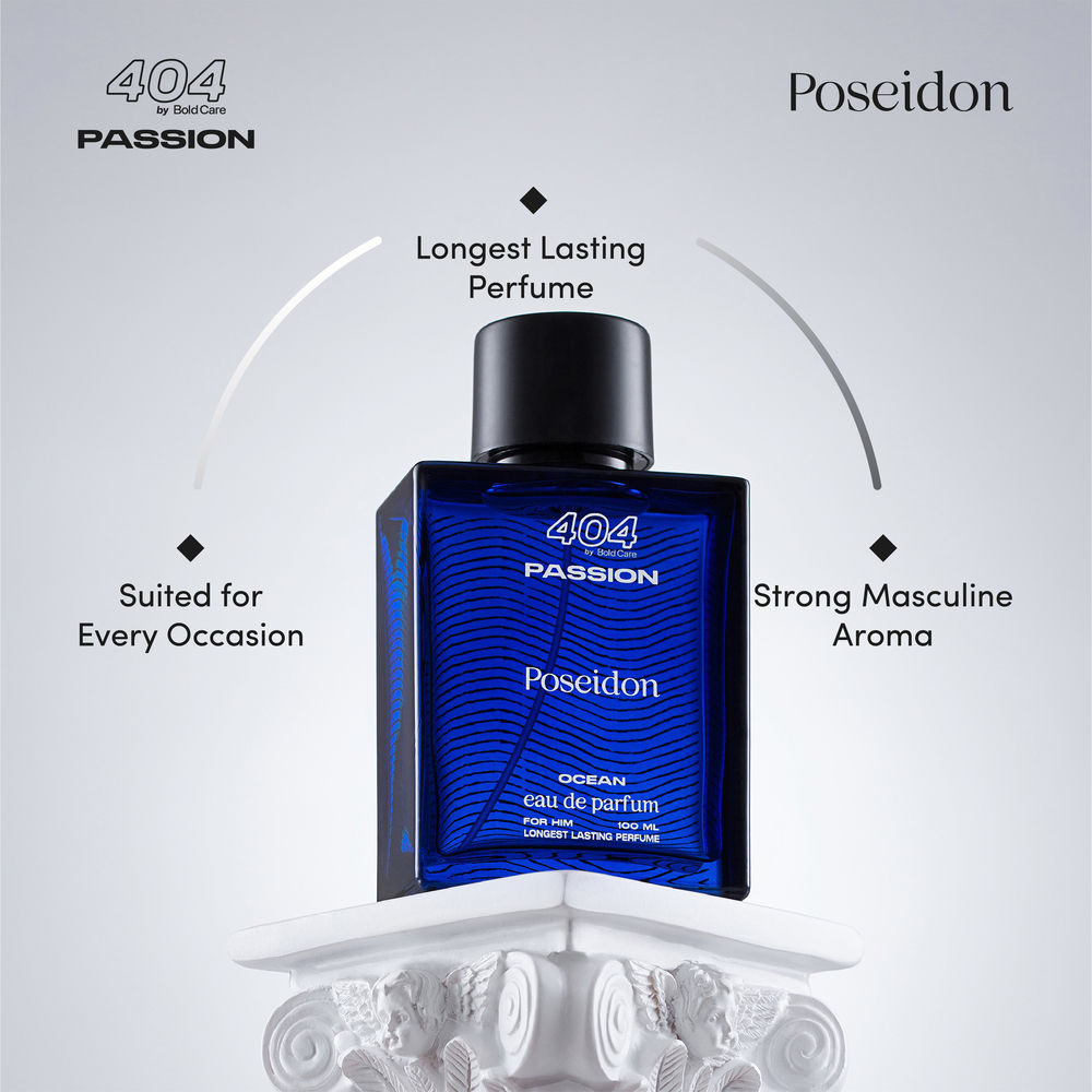 Bold Care Poseidon Ocean Perfume Gift Pack For Him