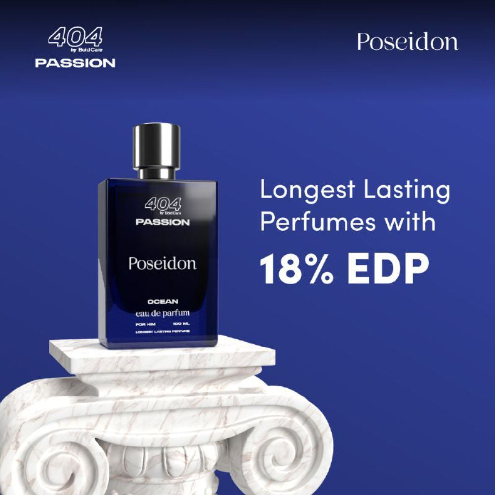 Bold Care Poseidon Ocean Perfume Gift Pack For Him