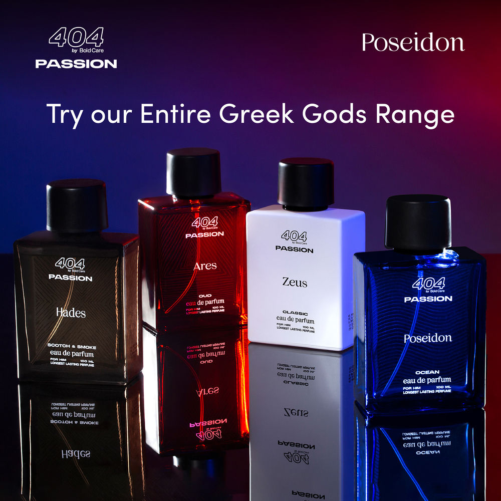 Bold Care Poseidon Ocean Perfume Gift Pack For Him