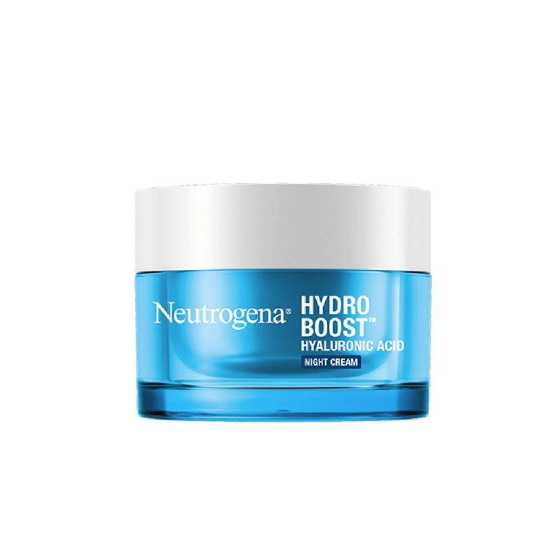 Neutrogena Hydro Boost Hyaluronic Acid Night Cream & Moisturizer with Peptide for Dry & Oily Skin