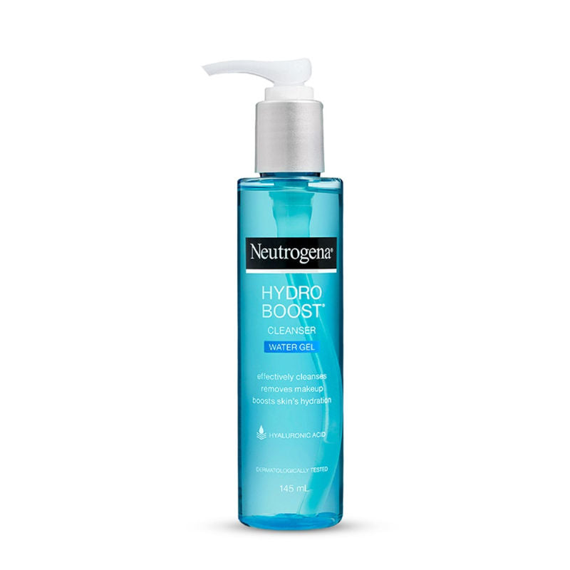 Neutrogena Hydro Boost Cleanser Water Gel Face Wash with Hyaluronic Acid for Normal & Sensitive Skin