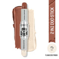 Insight Cosmetics Duo Stick 2 In 1 Contour & Highlighter, Crease Resistant, Long Wear