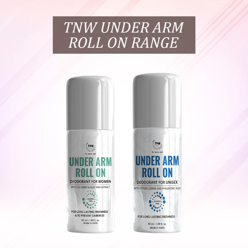 TNW The Natural Wash Underarm Roll On Long Lasting Freshness Women