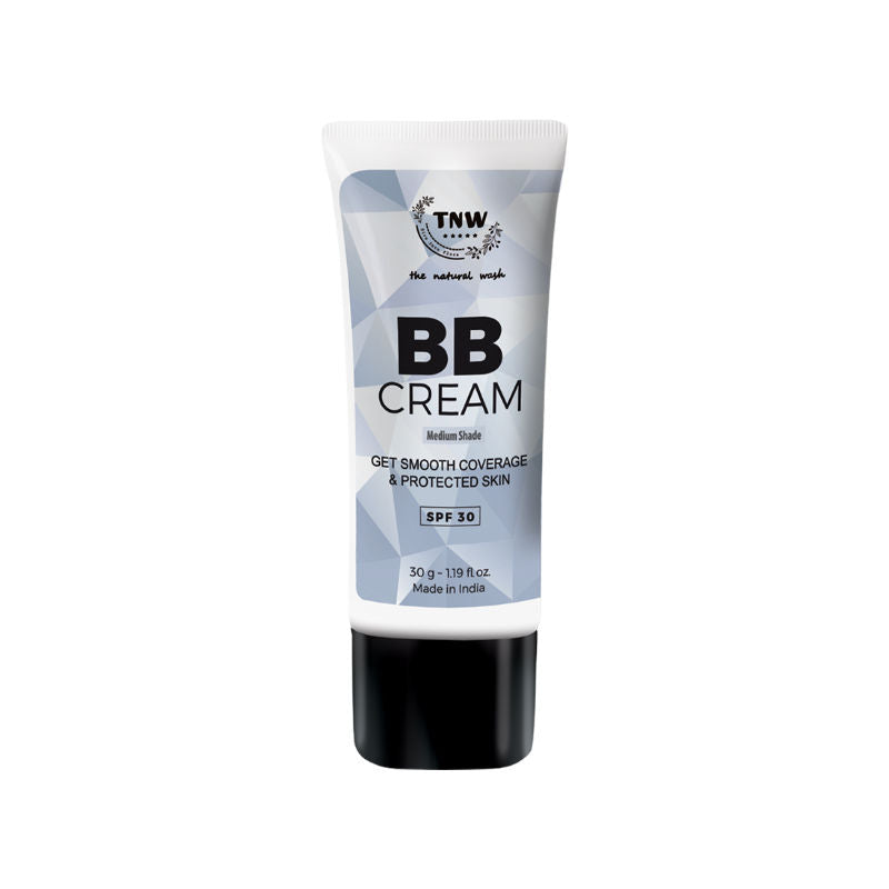 TNW The Natural Wash BB Cream Medium Coverage with SPF 30 Sun Protection - 02 Medium Shade