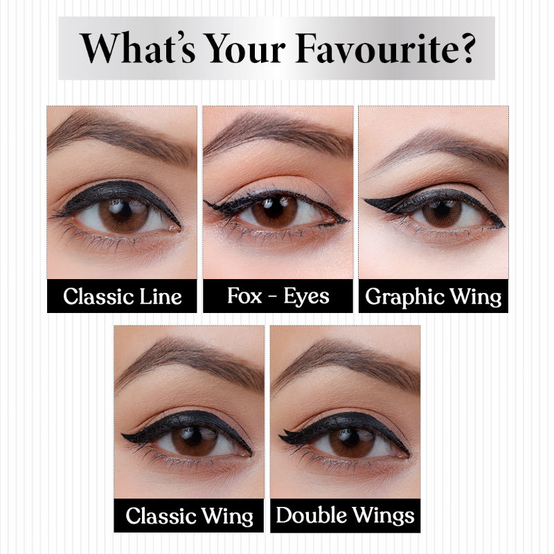TNW The Natural Wash Smudgeproof Eyecatchy Matte Liquid Eyeliner