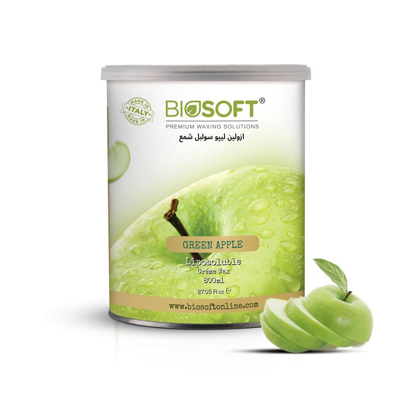 Biosoft Liposoluble Green Apple Cream Wax