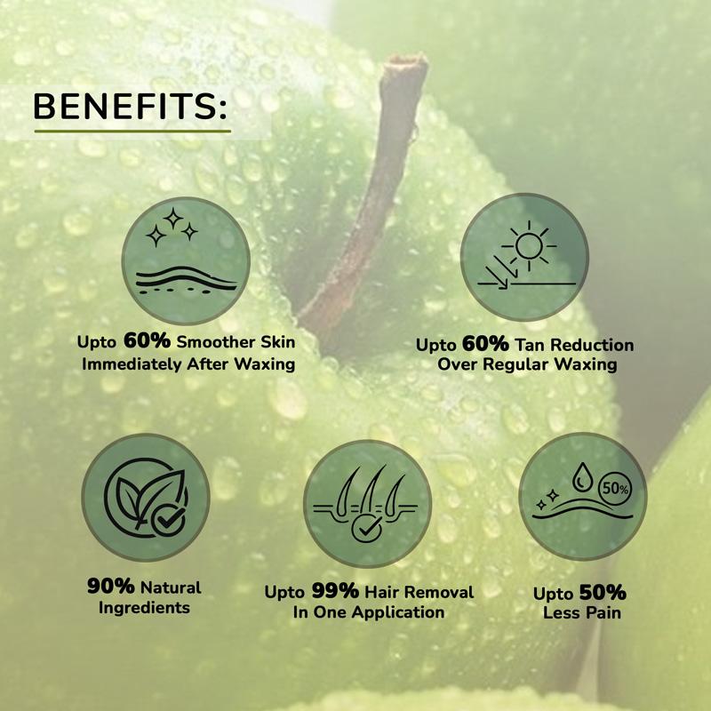 Biosoft Liposoluble Green Apple Cream Wax