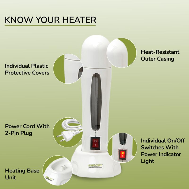 Biosoft Roll-On Wax Heater