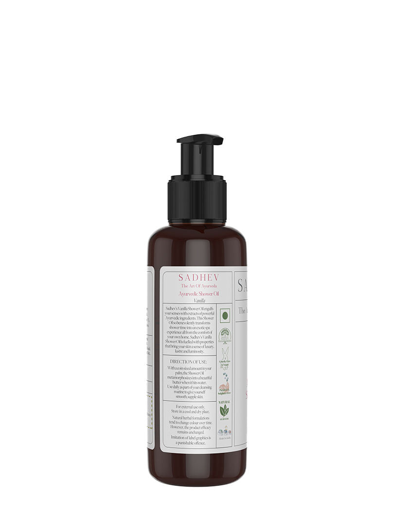 SADHEV Vanilla Shower Oil