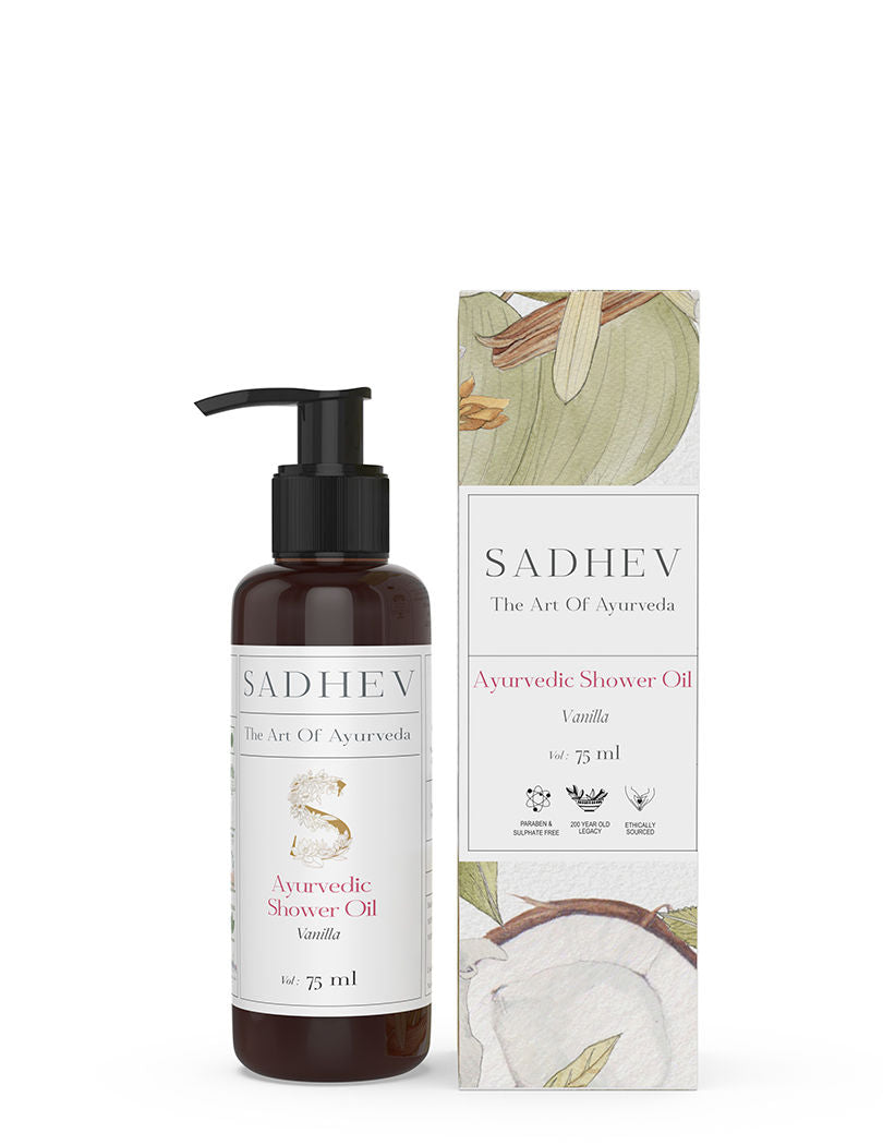 SADHEV Vanilla Shower Oil