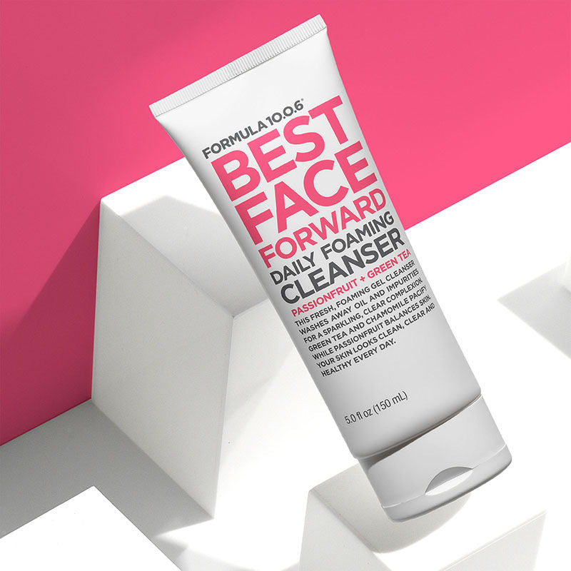 FORMULA 10.0.6 Best Face Forward Daily Foaming Cleanser With Passionfruit + Green Tea