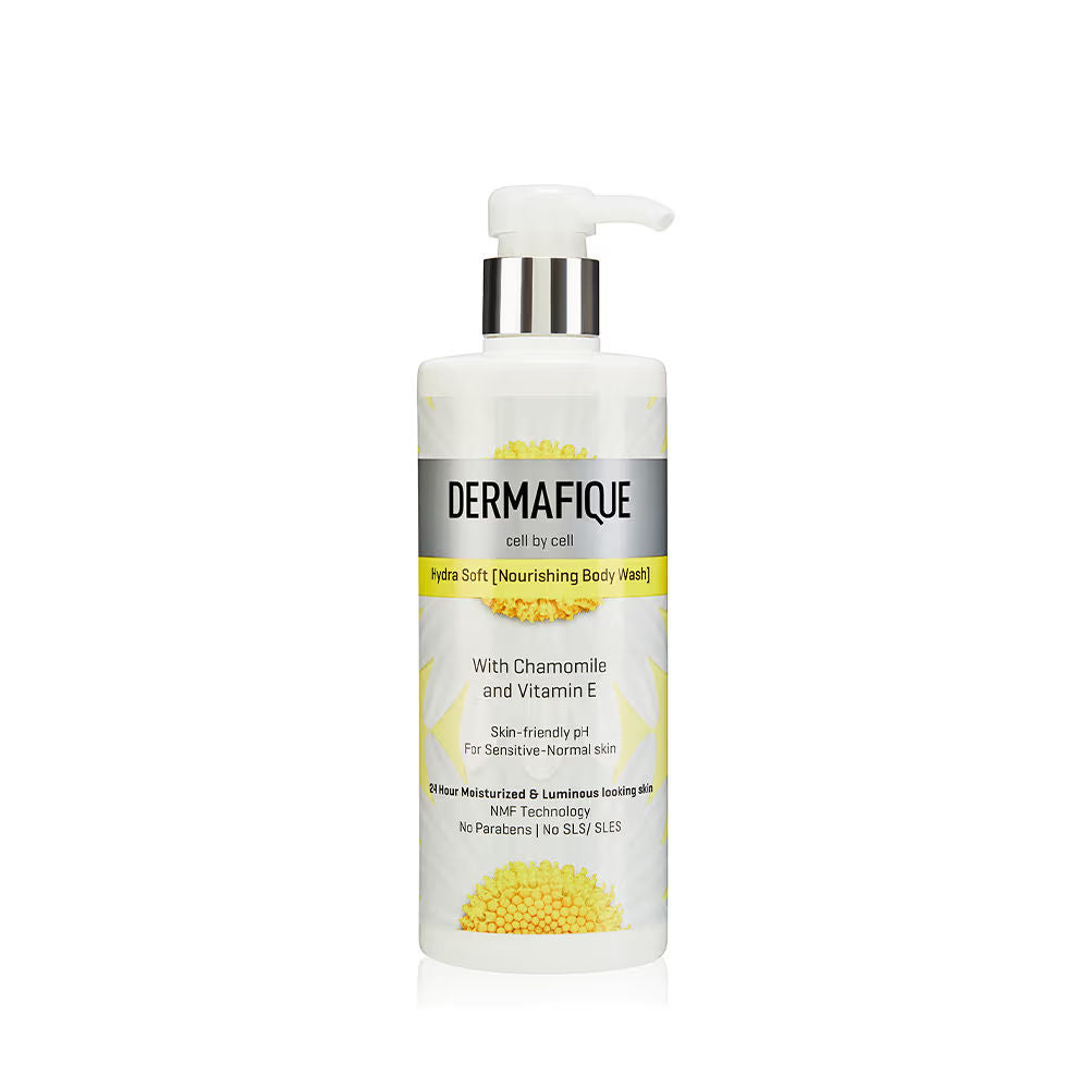 Dermafique Hydra Soft BodyWash, 24hr Moisturization, Clinically Tested on Indian Skin
