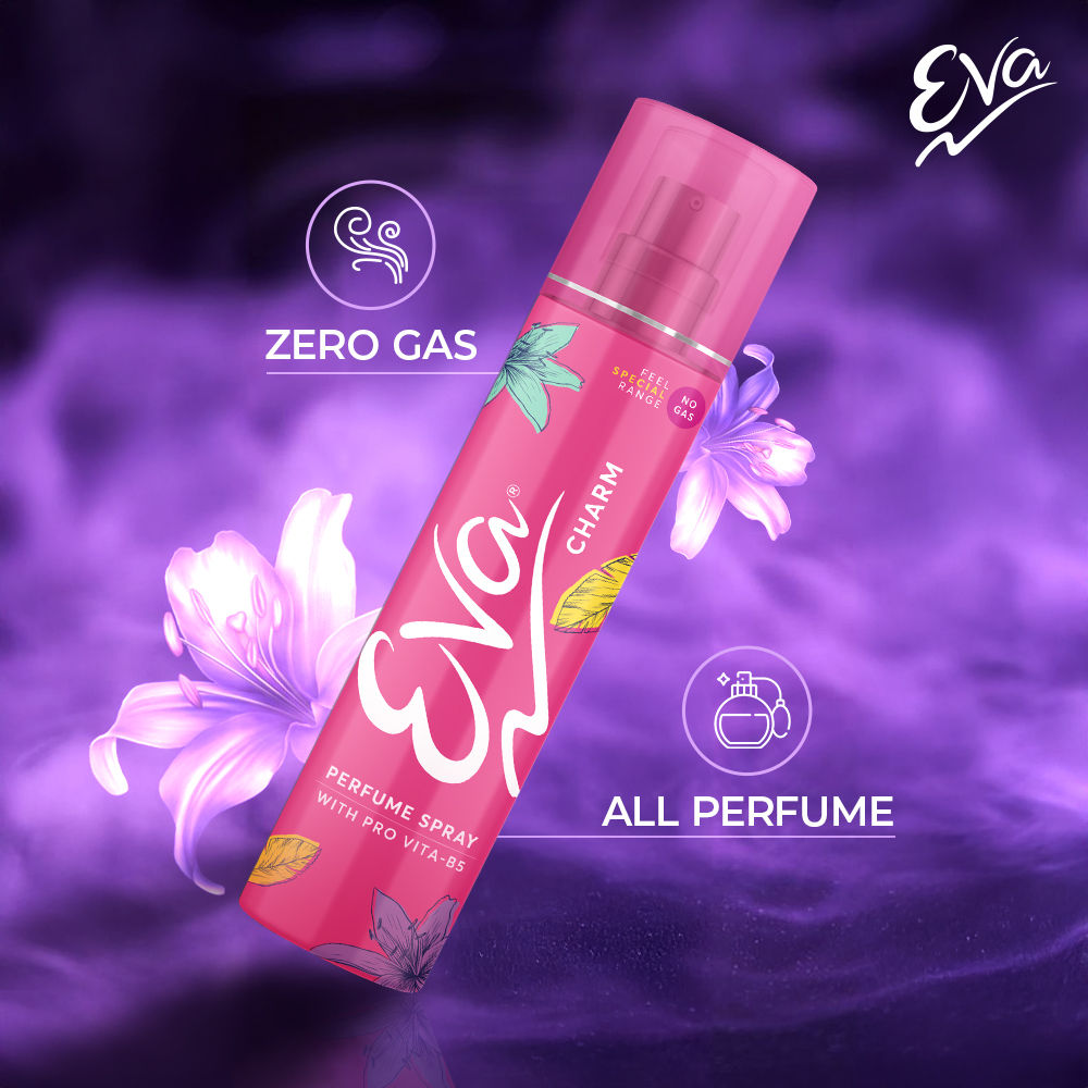 Eva Charm No Gas Orange & Cashmirwood Perfume Spray For Women