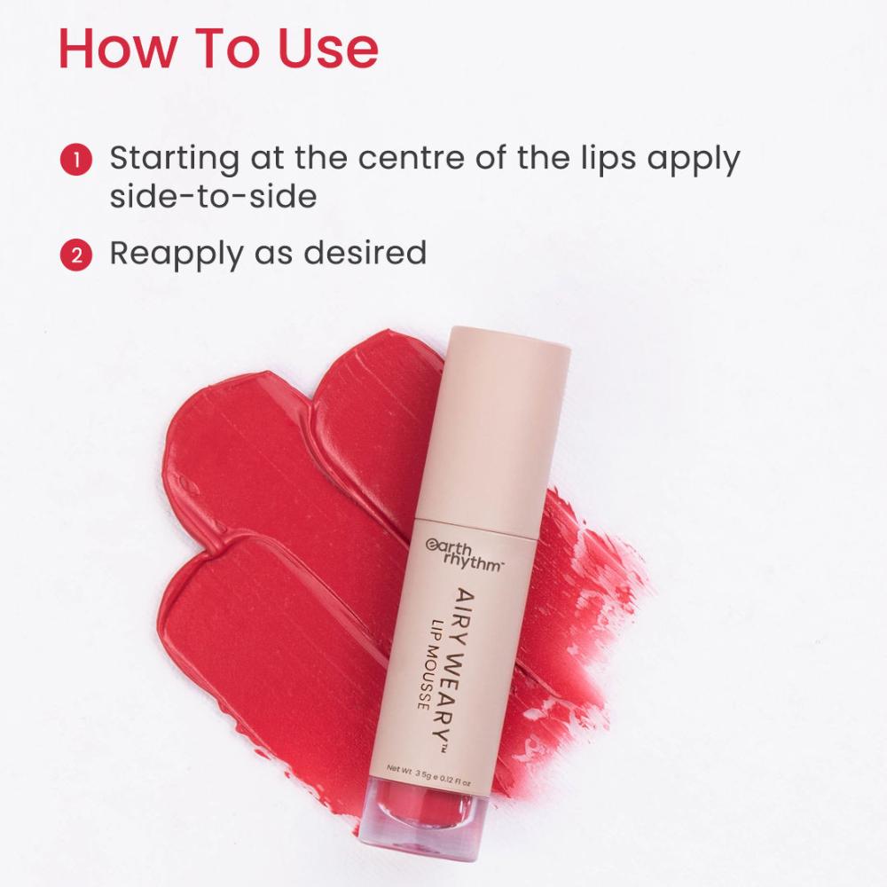 Earth Rhythm Airy Weary Lip Mousse Liquid Lipstick