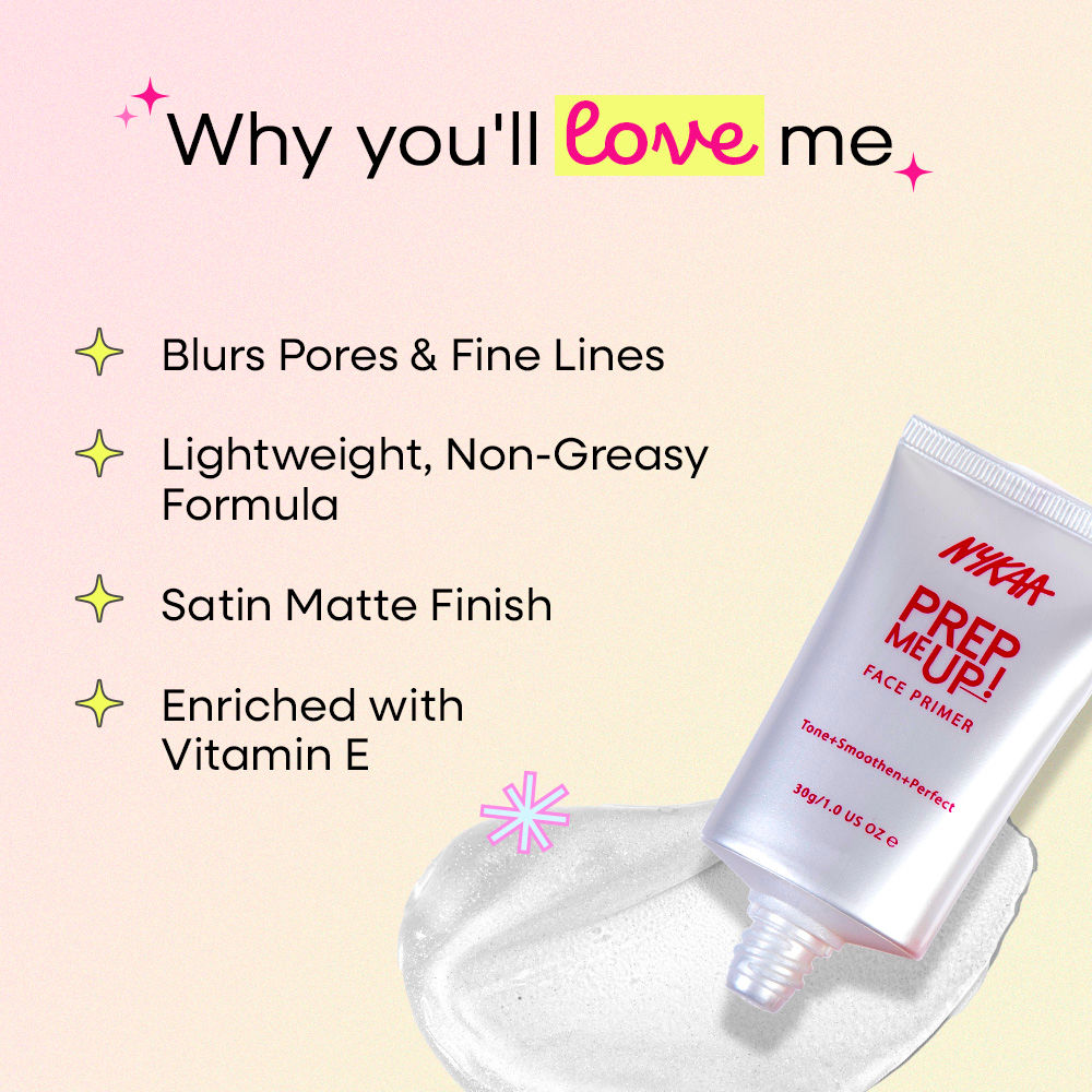 Nykaa Cosmetics Prep Me Up! Face Primer