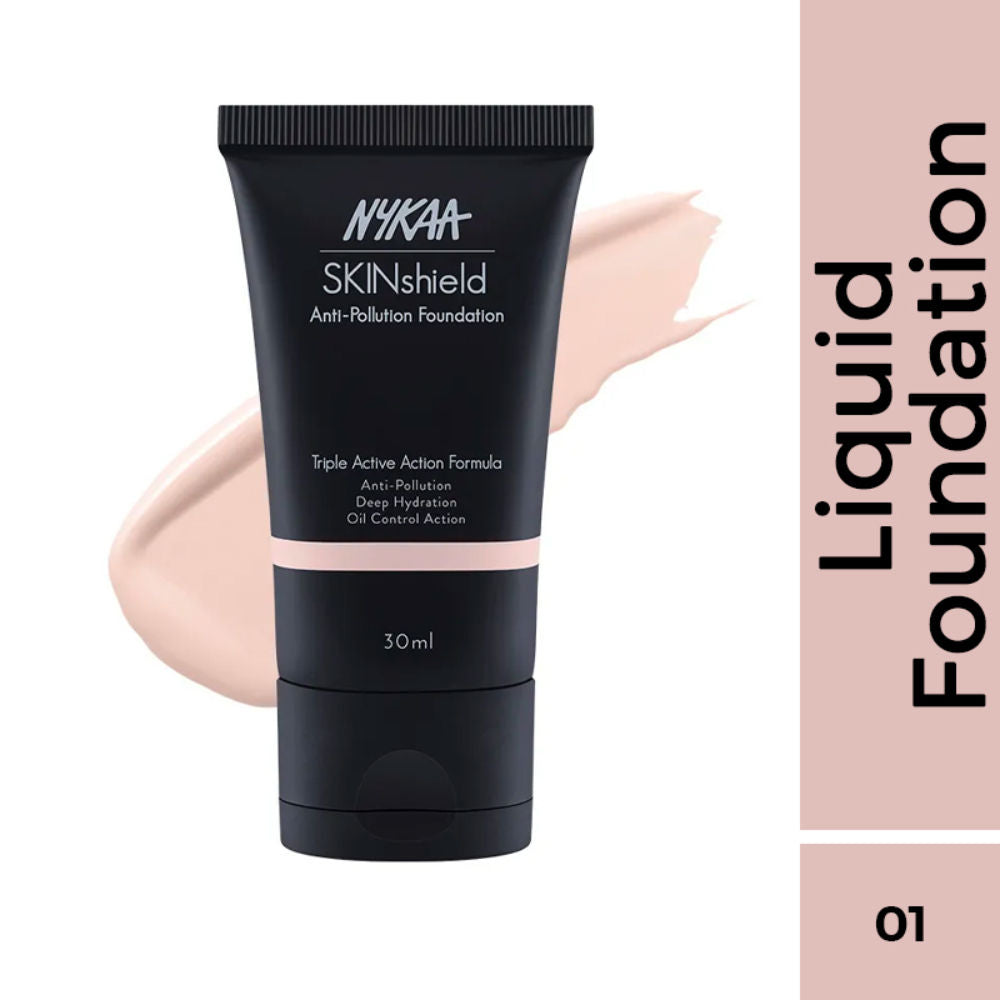 Nykaa Cosmetics SkinShield Anti-Pollution Matte Foundation