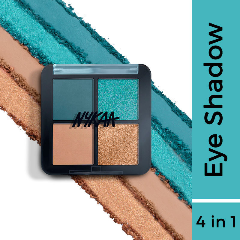 Nykaa Cosmetics Eyes On Me! 4 In 1 Quad Eyeshadow Palette