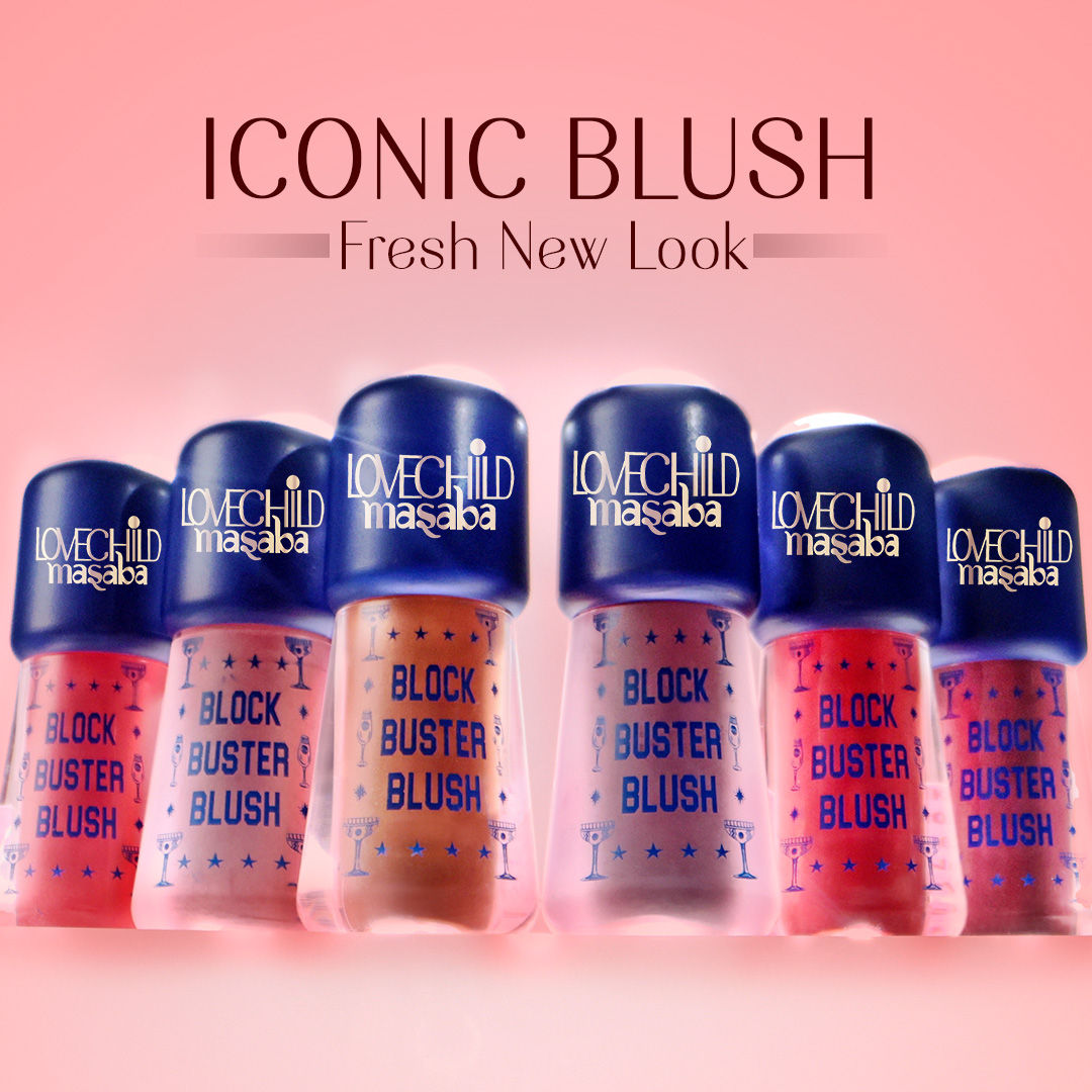 LoveChild Masaba Dewy, Buildable, Long-Lasting Blockbuster Blush Creme