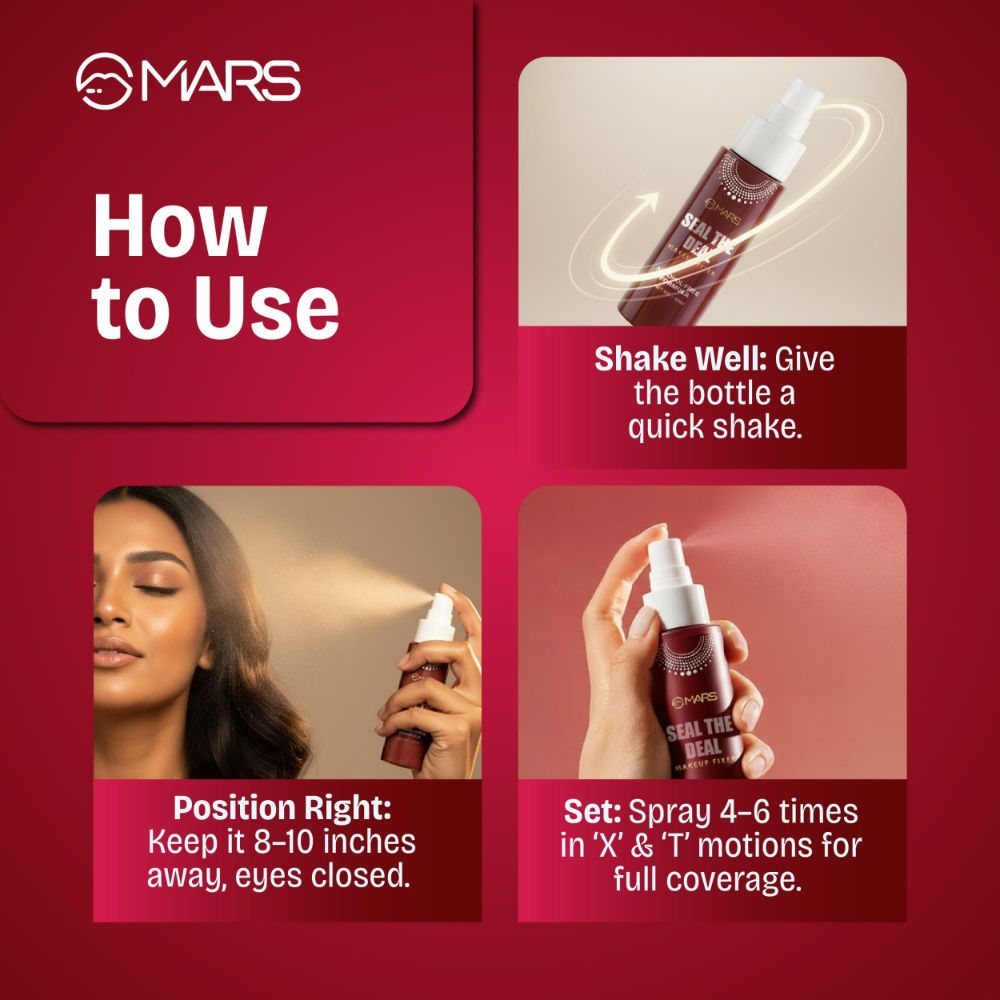 MARS Seal the Deal Long-Lasting Makeup Fixer Spray