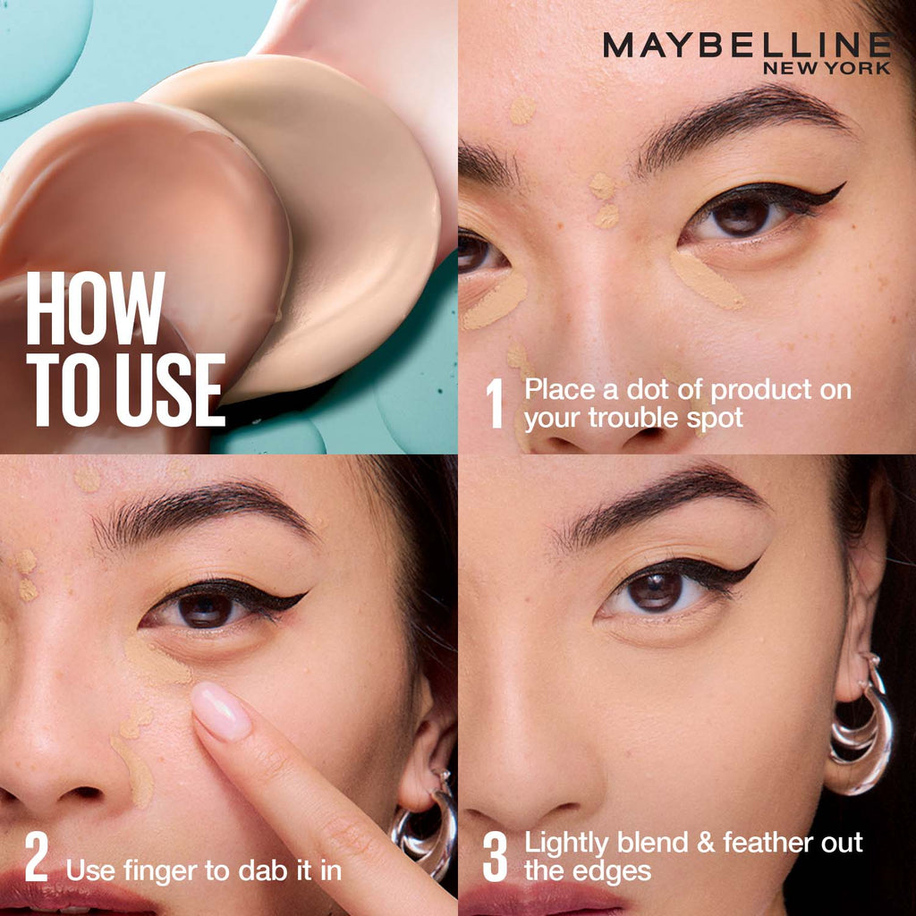 Maybelline New York Fit Me Spot Rescue Full Coverage Concealer, Fades Spots, Minimizes Pimples