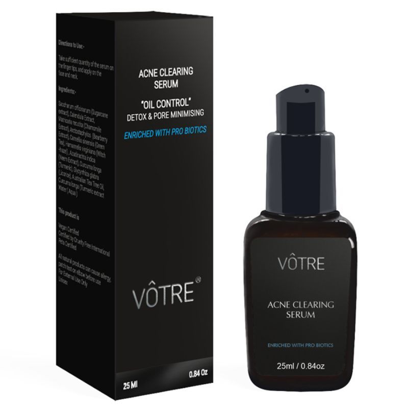 Votre Acne Clearing Serum Oil Control Detox & Pore Minimising