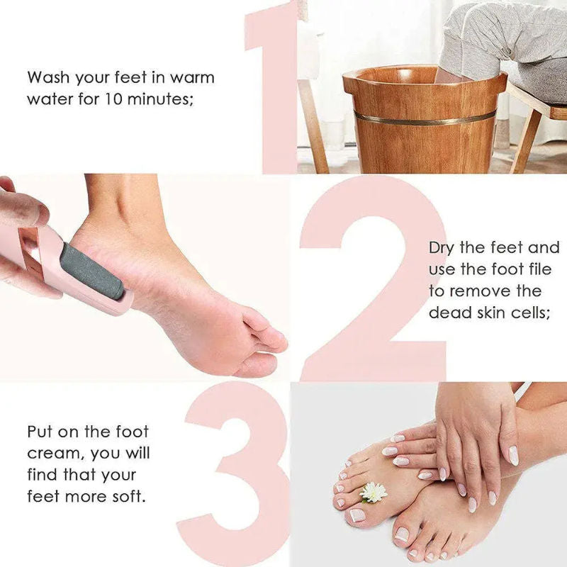 SEMINO Electronic Rechargeable Pedicure Device For Foot Care